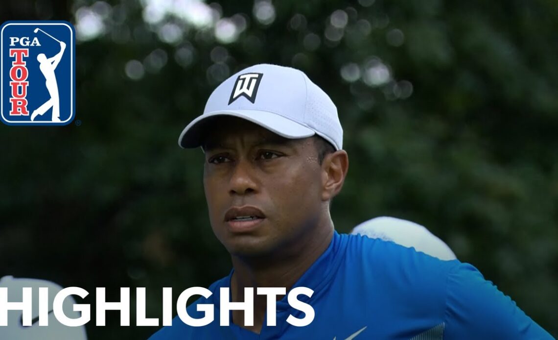 Tiger Woods' highlights | Round 1 | BMW Championship 2019
