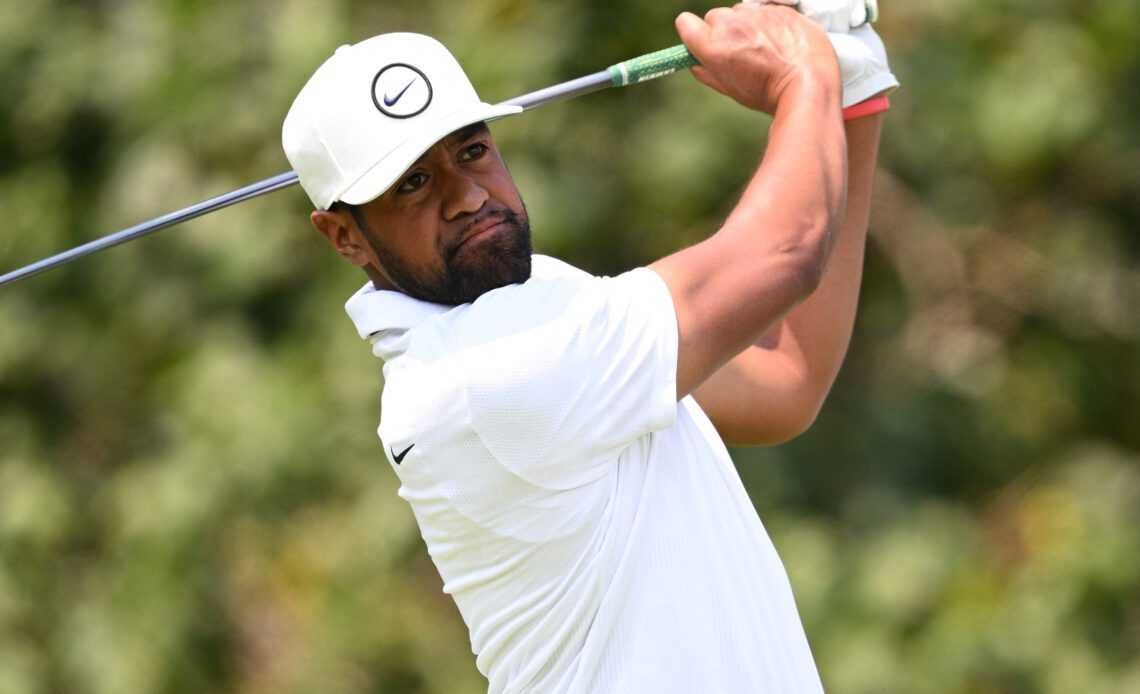 Tony Finau Caddies For Children Hours After Mexico Open Win