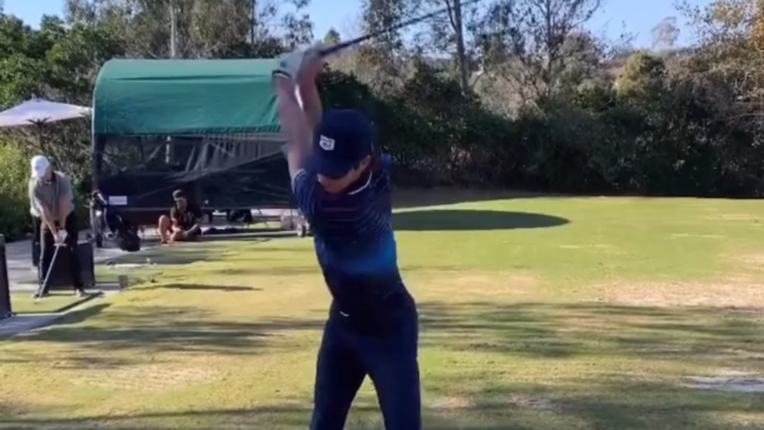 Video Showing Swing Of Michael Block's 17-Year-Old Son Demonstrates Big-Hitting Ability