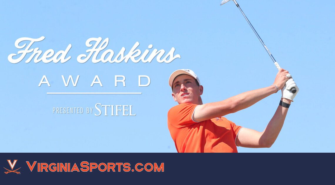 Virginia Men's Golf | Ben James Named One of 10 Finalists for Haskins Award