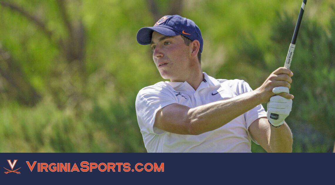 Virginia Men's Golf | James Shoots 66 as UVA Holds onto Third Place at NCAA Regional