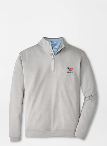 123rd U.S. Open Perth Mélange Performance Quarter Zip