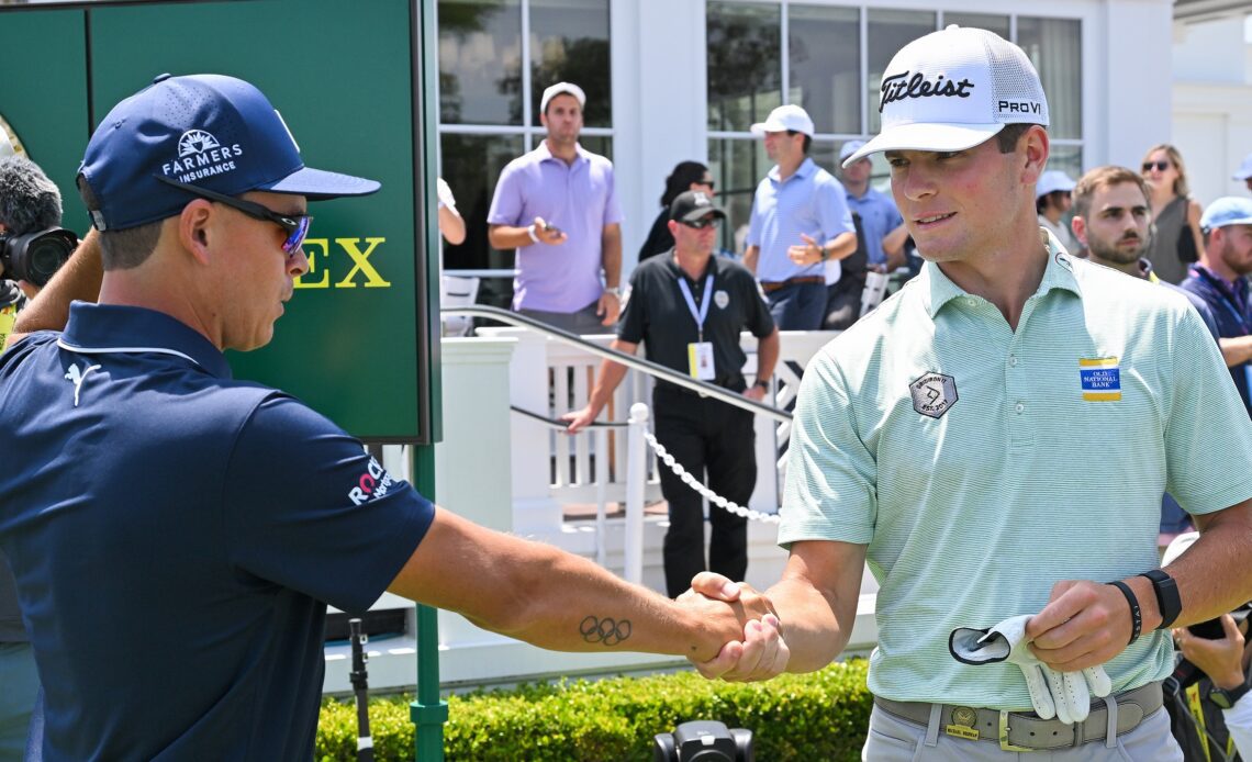 Amateur Comes Full Circle With Dream US Open Practice Round With Childhood Hero Fowler