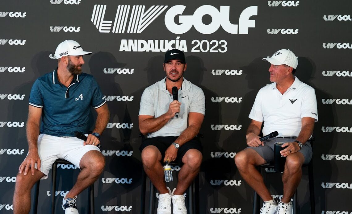 Andalucía and beyond: DJ, Brooks, Mickelson talk state of the game