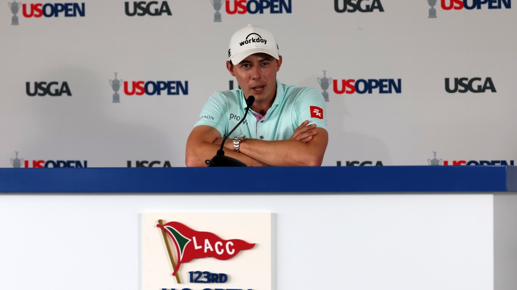 At the U.S. Open, Matthew Fitzpatrick has thoughts about PGA Tour, LIV