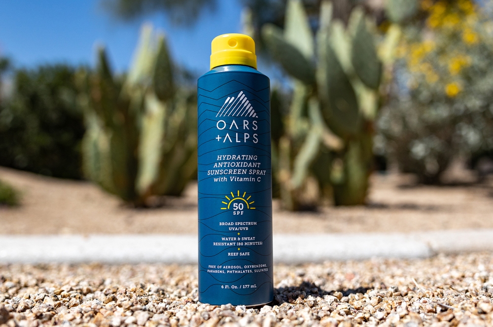 Oars + Alps Hydrating Antioxidant SPF 50 sunscreen