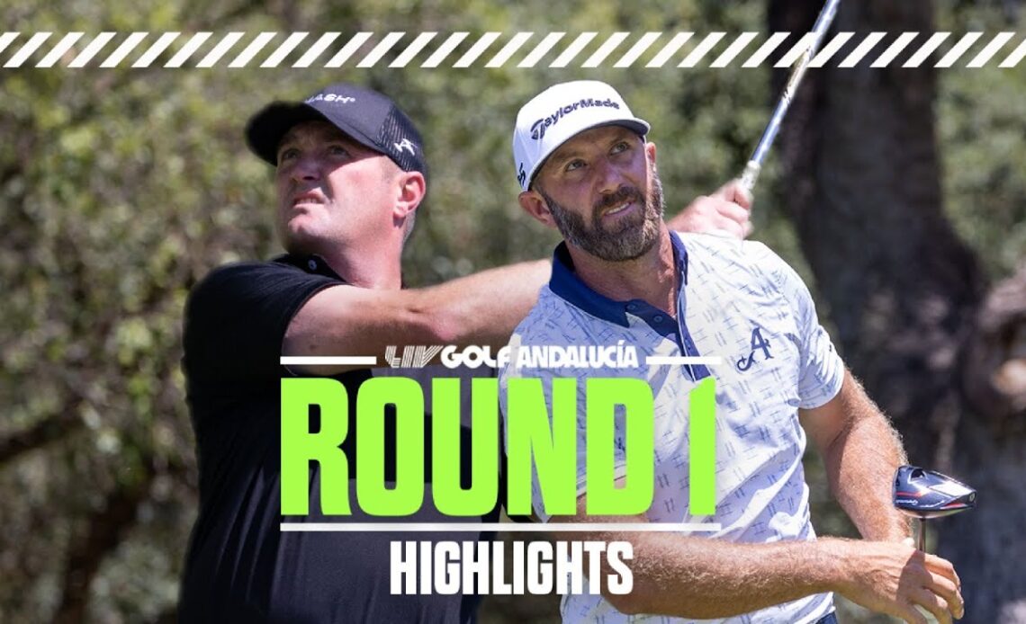 Full highlights: DJ, Kokrak lead Rd. 1 at Valderrama | LIV Golf Andalucía