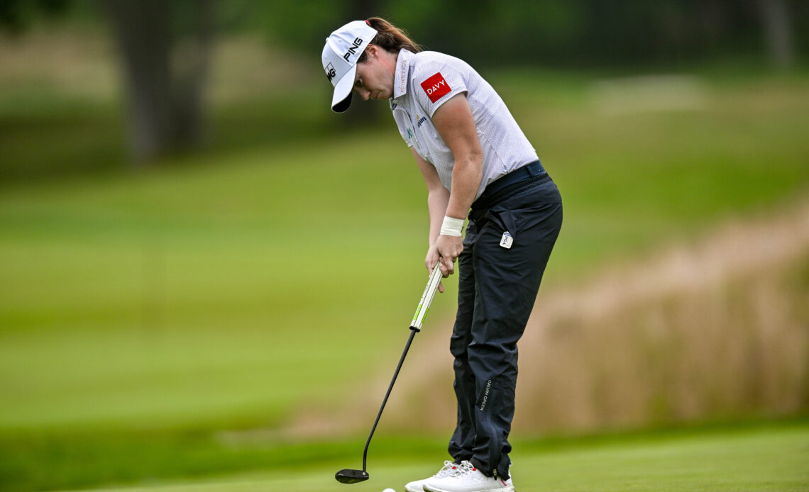 Leona Maguire leads after two rounds of KPMG Women’s PGA Championship