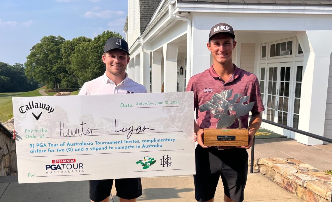 Logan Wins Dogwood Invitational With Help Of Career-Low Round