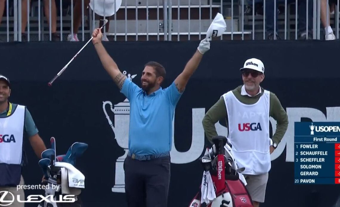 Matthieu Pavon Makes Hole-In-One At US Open