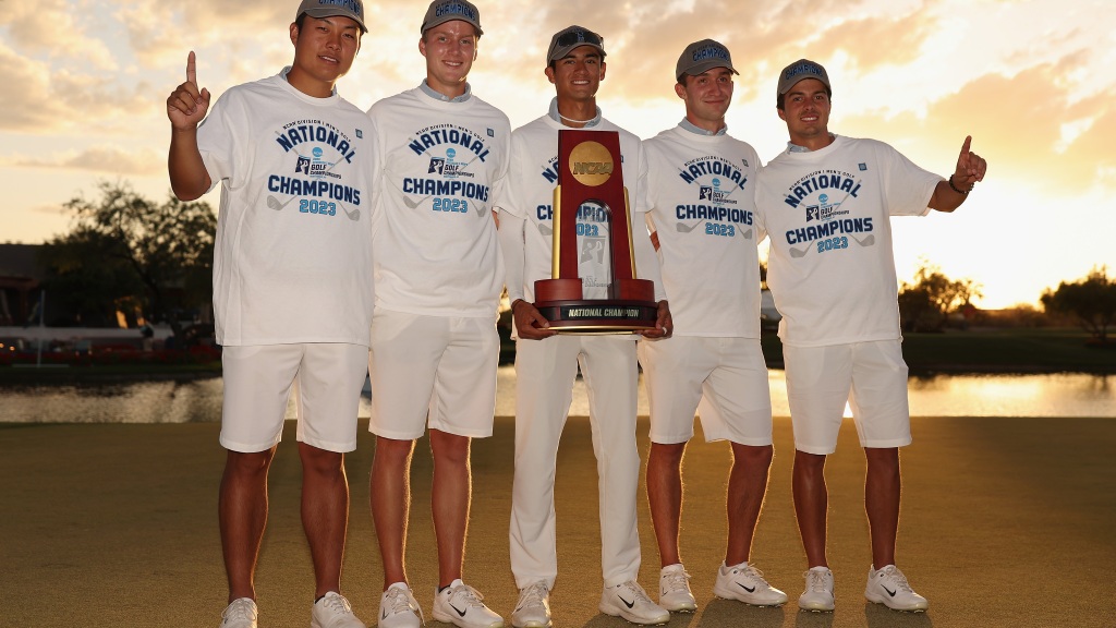 NCAA Men’s Golf Championship winners by number of titles