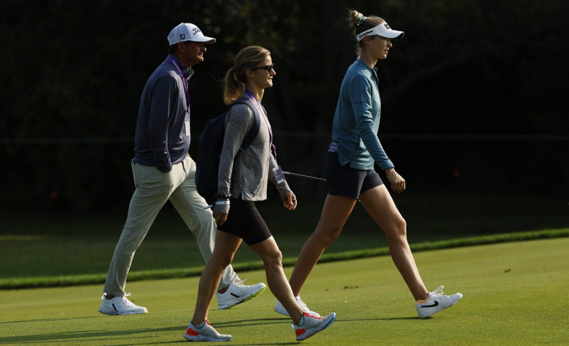 Nelly Korda, now pain free, has new coach at KPMG Women’s PGA