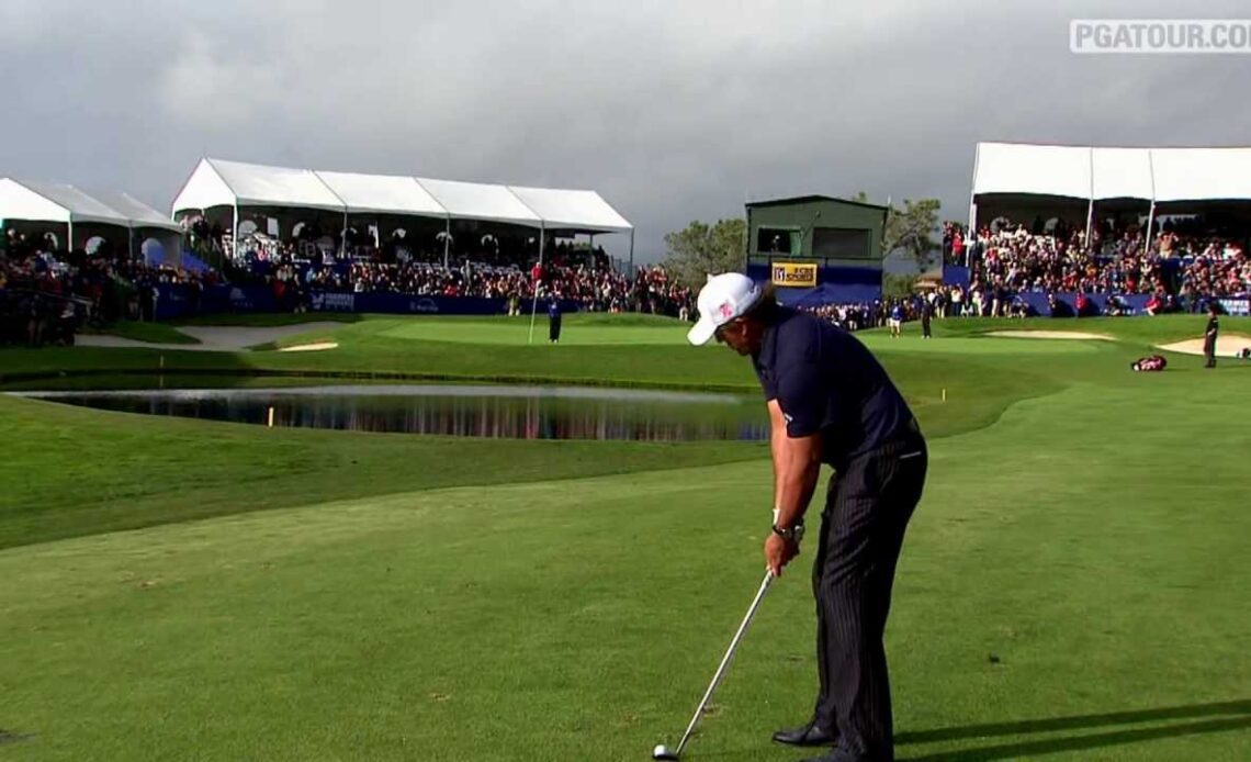 No. 10 Shot of 2011: Phil Mickelson at Farmers Insurance Open