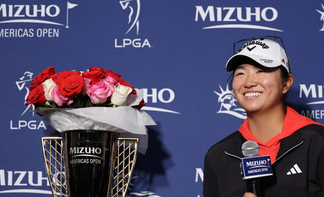 Rose Zhang Gives Team US Solheim Cup Boost