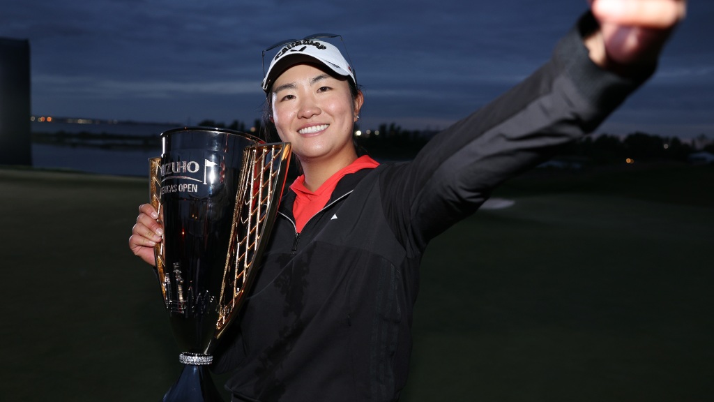 Rose Zhang joins NBC, ESPN in New York City after historic LPGA win