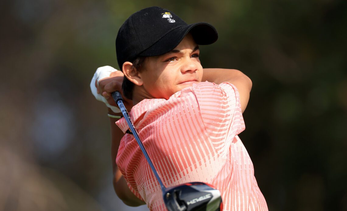 Tiger Woods' Son Charlie Claims Eight-Shot Win In Junior Tournament
