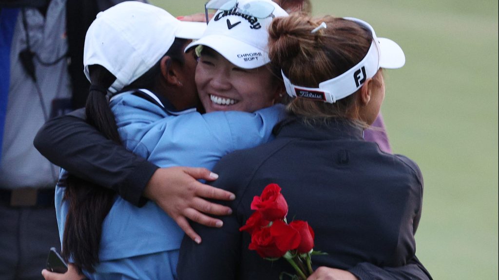 Tiger Woods, more react to Rose Zhang’s historic LPGA win