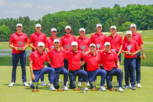 Virginia Golf | James and Sambach Help Team USA Win 2023 Arnold Palmer Cup