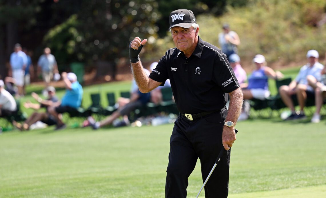 Watch: The Moment Gary Player Made His 36th Hole-In-One