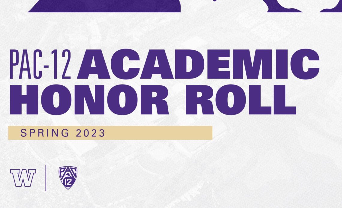 113 Huskies Named to 2023 Pac-12 Spring Academic Honor Roll