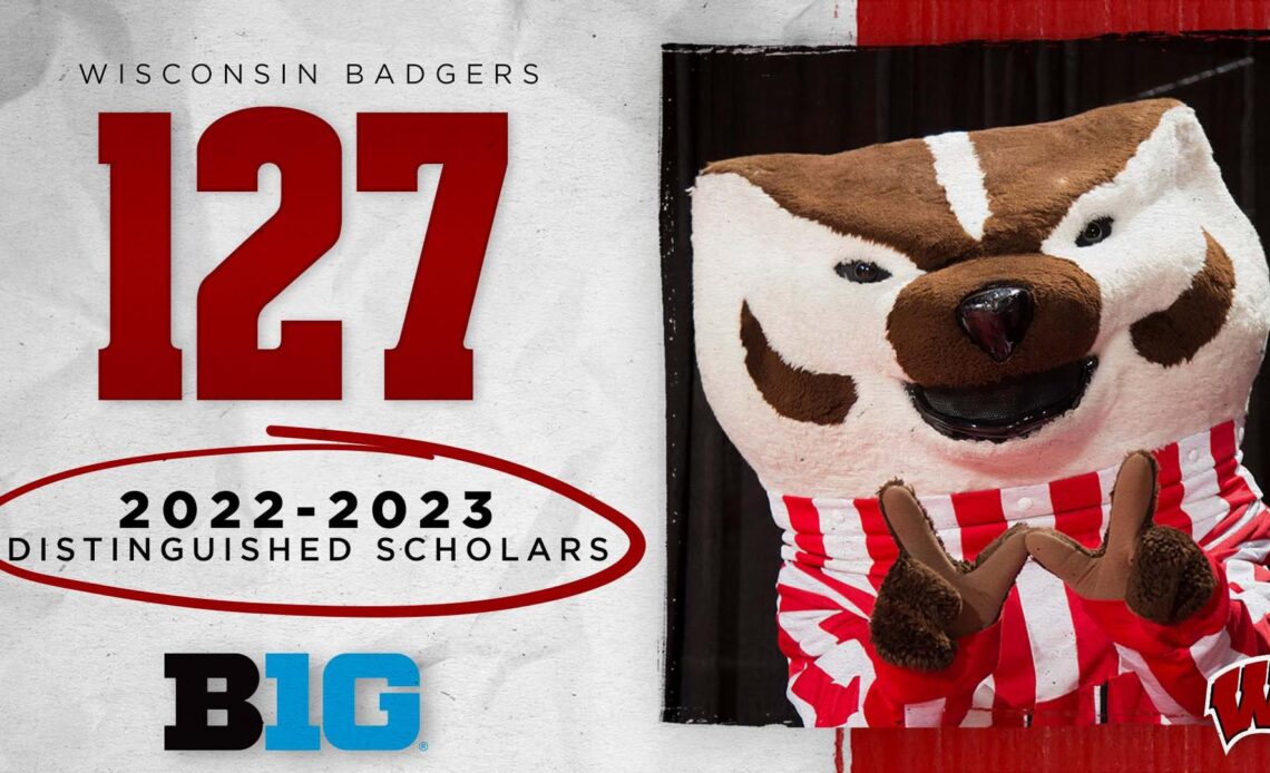 127 Badgers named Big Ten Distinguished Scholars