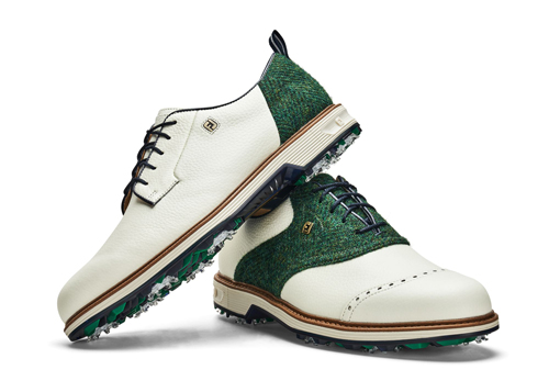 FJ x Harris Tweed Premiere Series Hoylake shoes