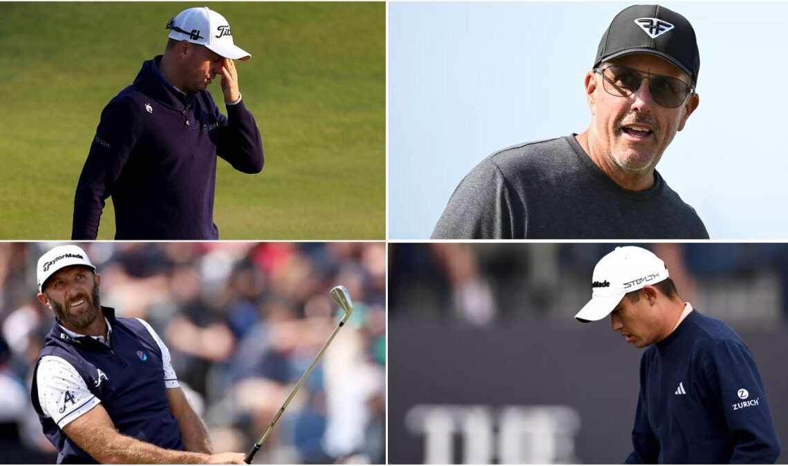 8 Big Names To Miss The Cut At The 151st Open