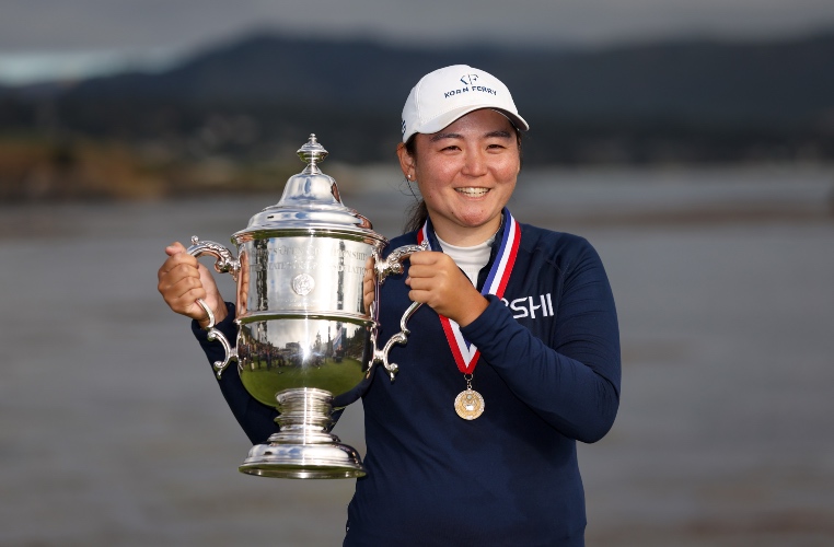 ALLISEN CORPUZ WINS THE U.S. WOMEN'S OPEN AT PEBBLE BEACH FOR HER FIRST LPGA TITLE