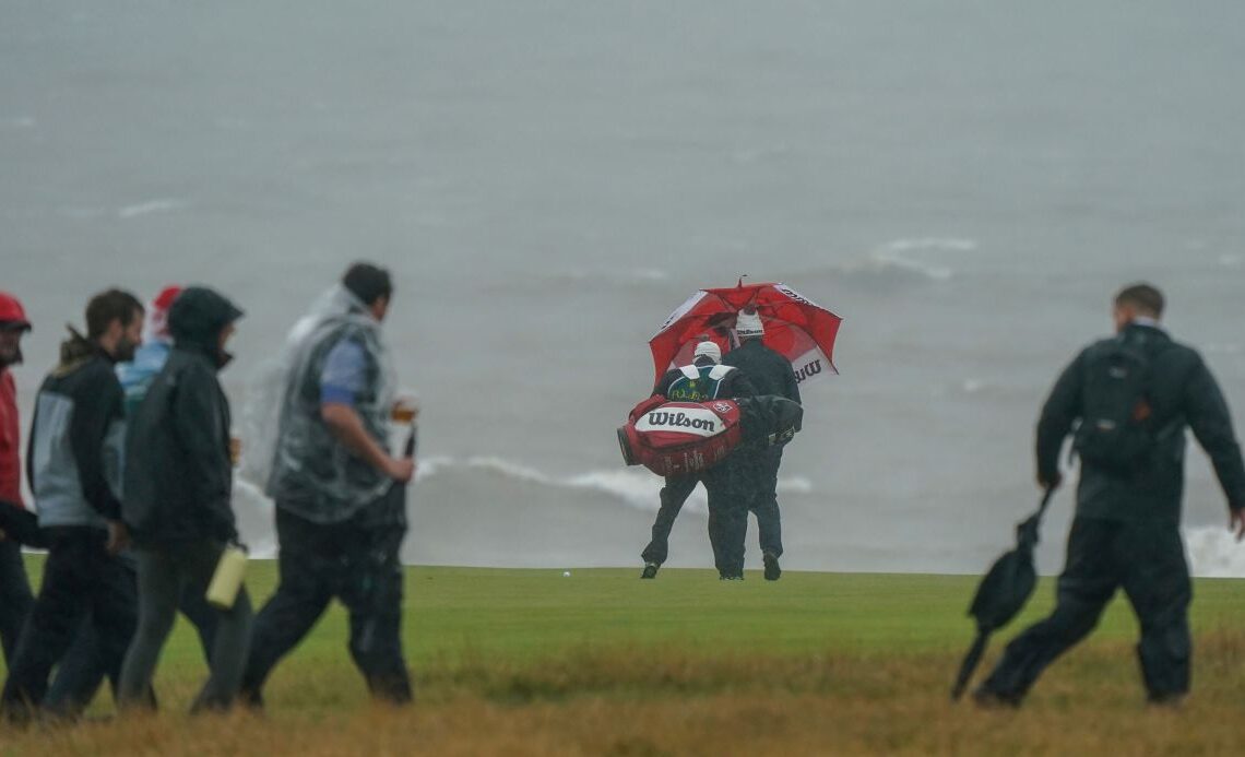 'Absolute Carnage' - Social Media Reacts To Brutal Senior Open Conditions