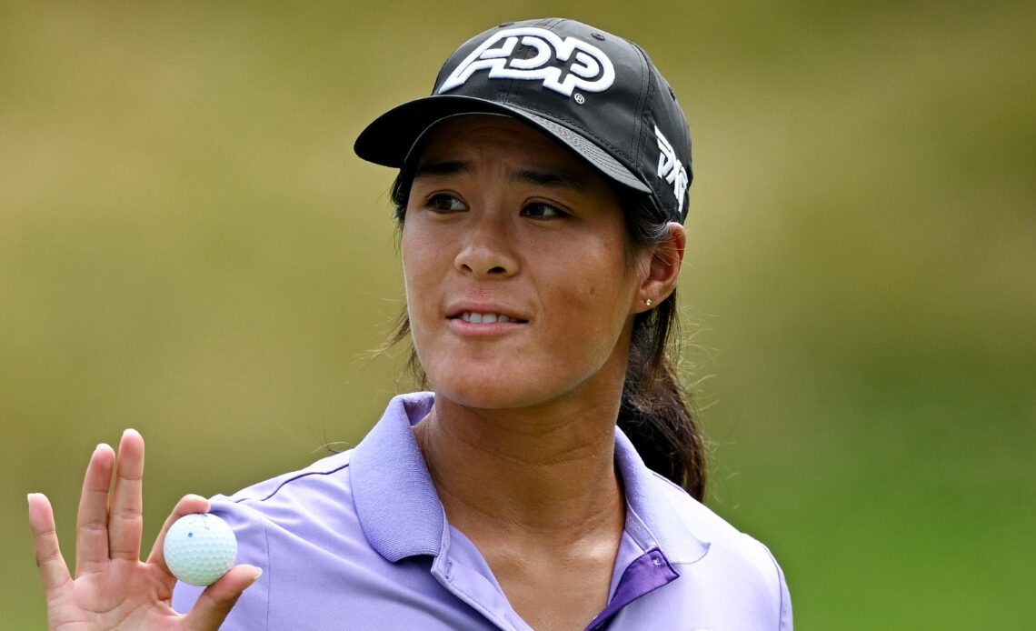 Celine Boutier Leads Evian Championship After Wind-Affected Second Round