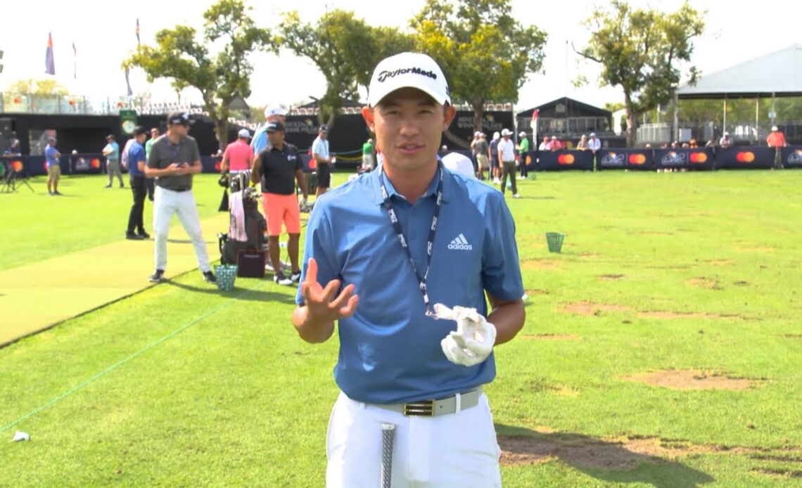 Collin Morikawa explains how to keep your hands and body in sync