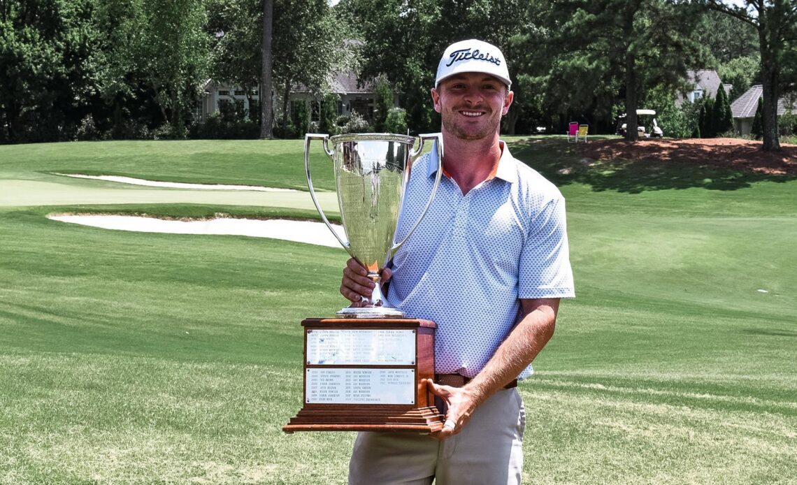 Connor Burgess wins 2025 State Open of Virginia VCP Golf