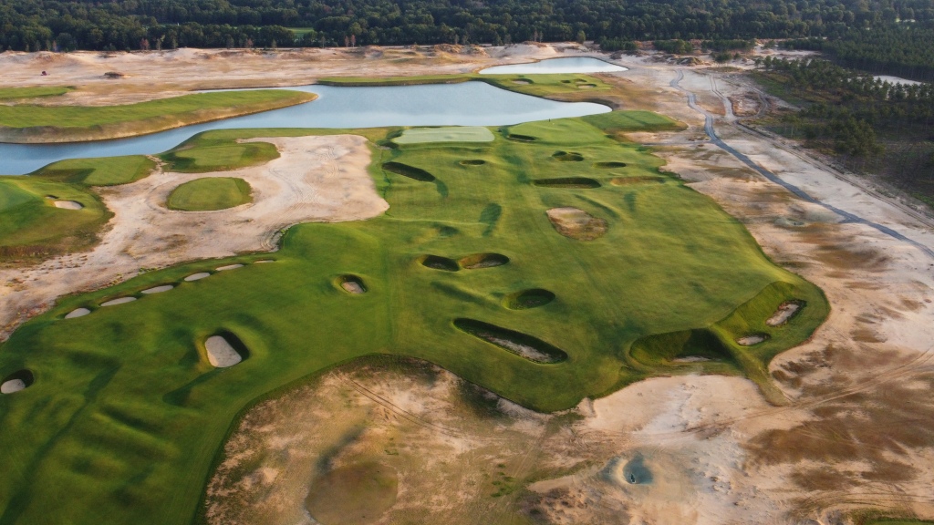 Each hole of the new Lido at Sand Valley, with all the details