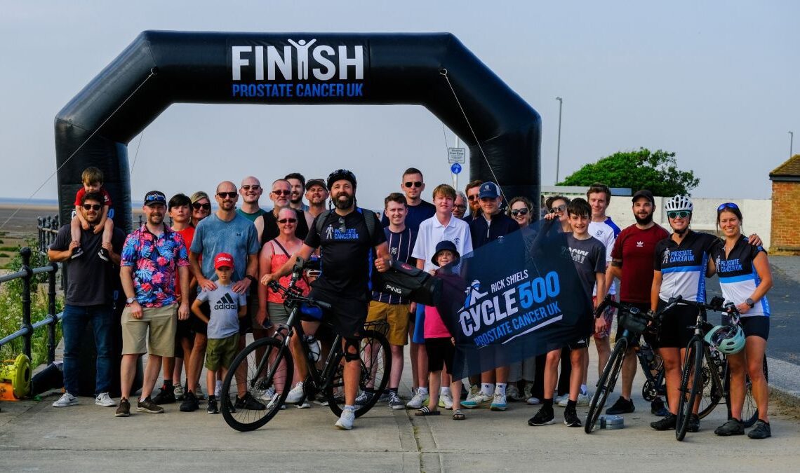 From St Andrews To Hoylake - Rick Shiels Raises £55k For Prostate Cancer After 500km Cycle Marathon