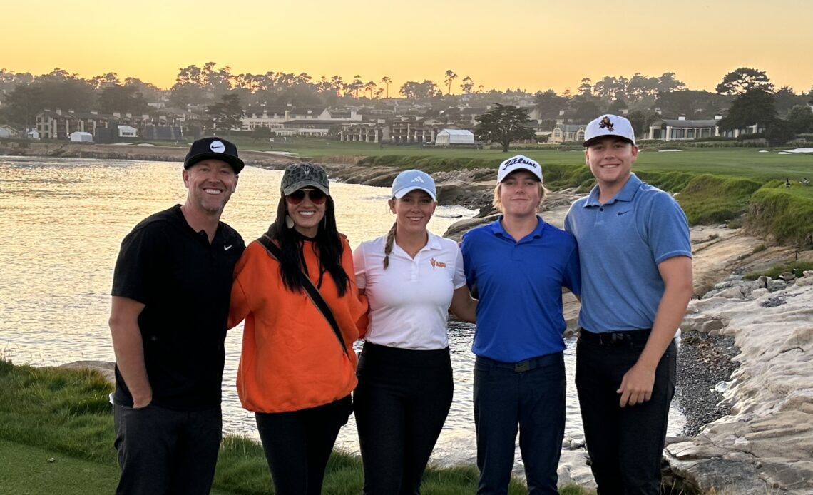 Grace Summerhays follows family tradition at Pebble