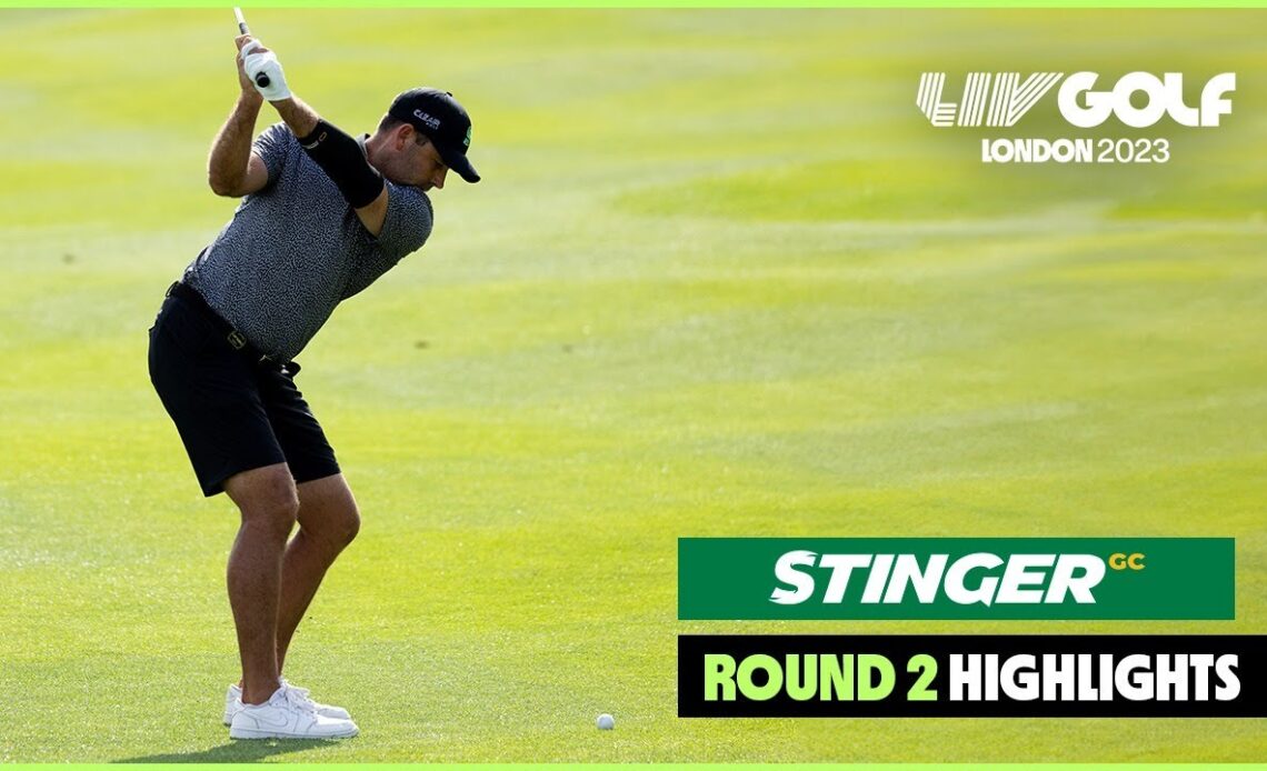 Highlights: Stinger GC eyeing repeat after big second round | LIV Golf London