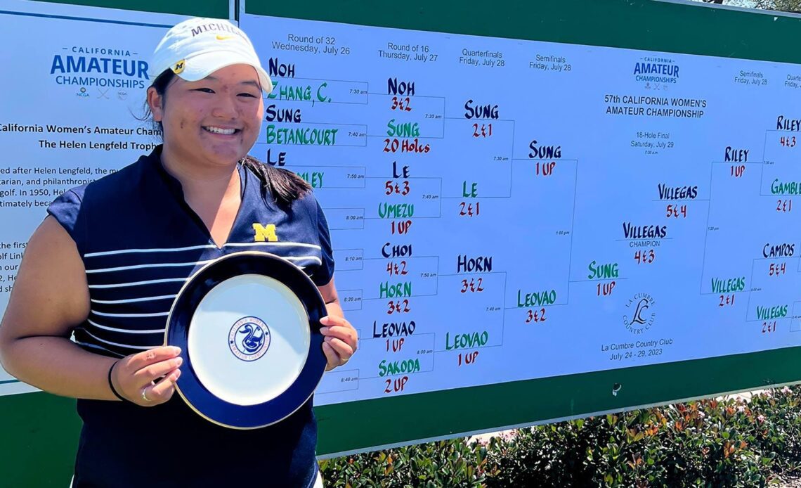 Lauren Sung Runner-Up at California Women's Amateur