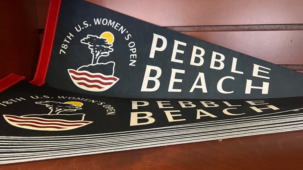 Merchandise at 2023 U.S. Women’s Open at Pebble Beach - VCP Golf