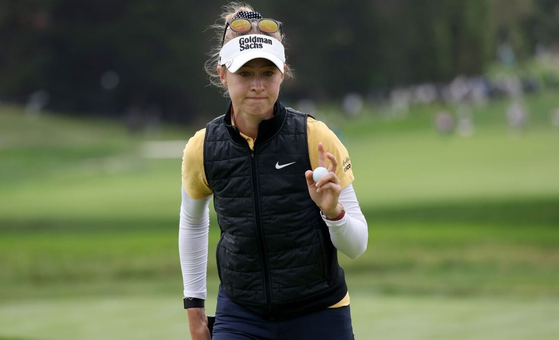 Nelly Korda Cards Exceptional Round To Lead Aramco Team Series London