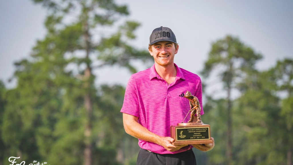 Nick Dunlap wins 2023 North & South Amateur at Pinehurst