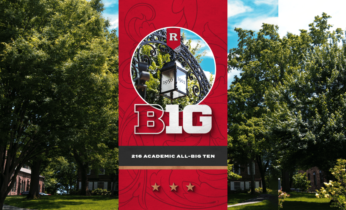 Record 216 Scarlet Knights Named Spring Academic All-Big Ten