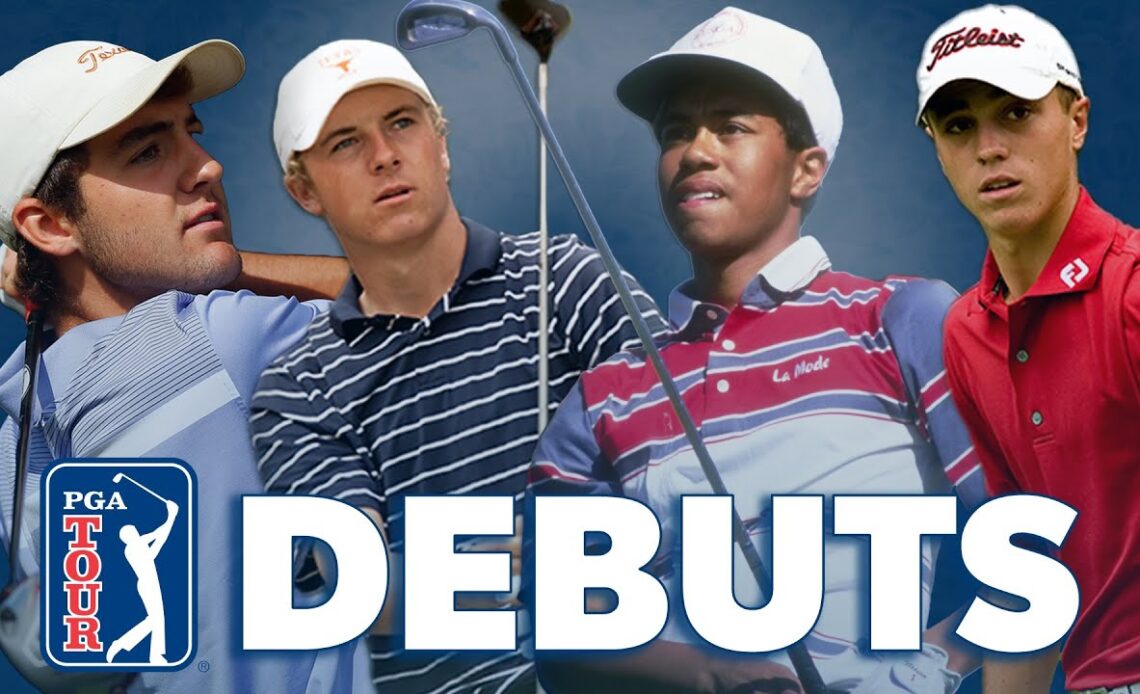 Remember when these stars made their PGA TOUR debuts?