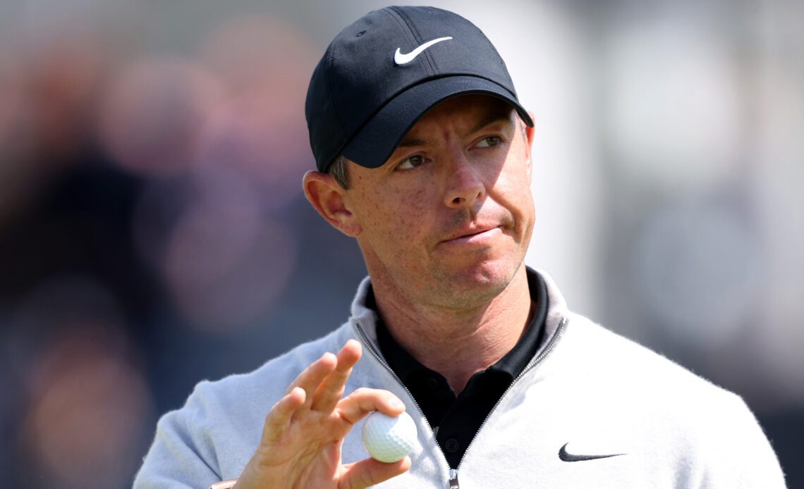 Rory McIlroy 'Pretty Happy' With His Play But Sits Nine Back At The Open