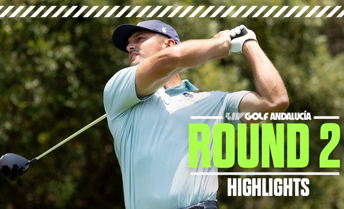 Round 2 highlights: Red-hot Bryson (63) grabs lead | LIV Golf Andalucía