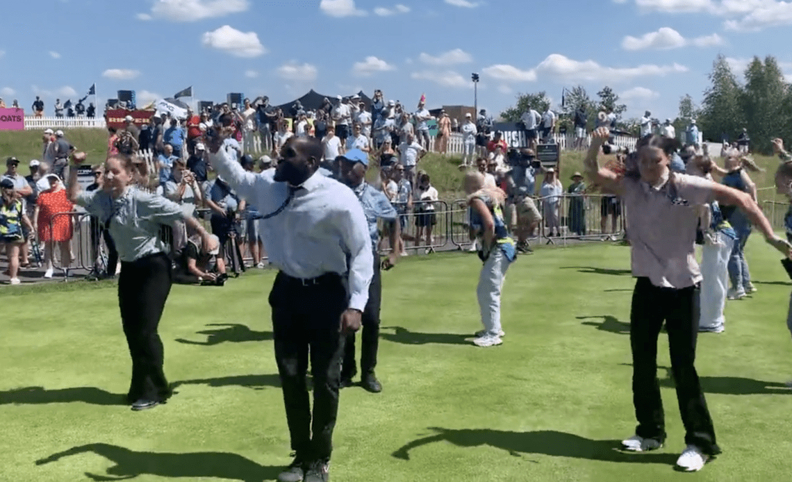 Social Media Goes Wild For LIV Golf Flashmob