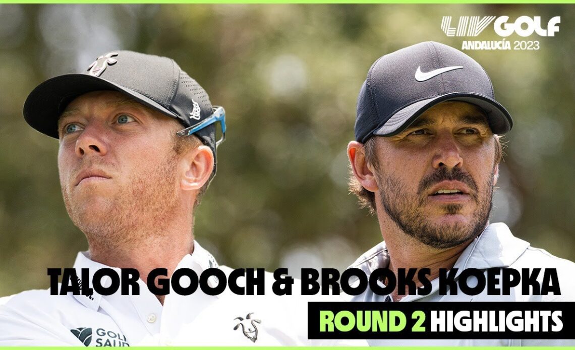 Stars are out: Brooks, Gooch in Day 2 mix | LIV Golf Andalucía