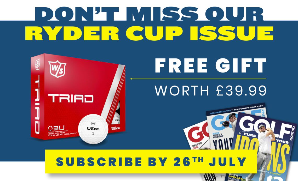 Subscribe To Golf Monthly Magazine By 26th July For Ryder Cup Issue Plus A Dozen FREE Golf Balls Worth £39.99