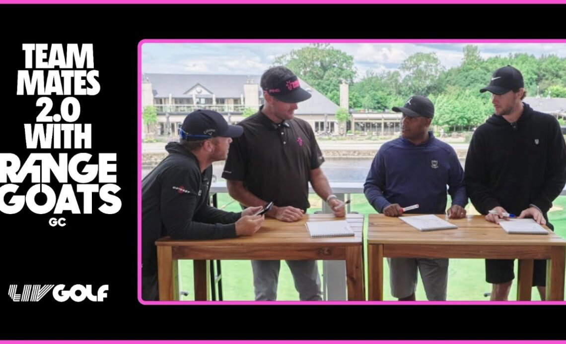 Team Mates 2.0 with RangeGoats GC | Bubba Watson, Harold Varner III, Talor Gooch, and Thomas Pieters