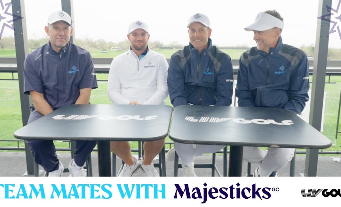 Team Mates with Majesticks GC | Lee Westwood, Ian Poulter Henrik Stenson, Sam Horsfield