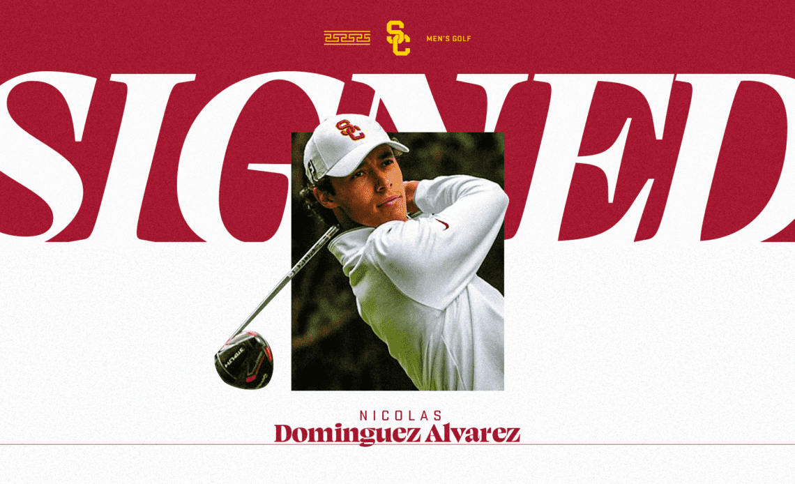 USC Men's Golf Signs Exceptional Mexico City Product, Nicolas Dominguez Alvarez